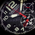 Graham Chronofighter Superlight Red Black Watch