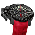Graham Chronofighter Superlight Red Black Watch