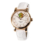 Tissot Ladies' Automatic Watch 35mm Heart Flower Powermatic 80 White