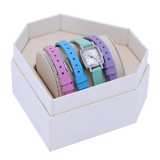 Tissot Lovely Summer Ladies Silver Green Watch