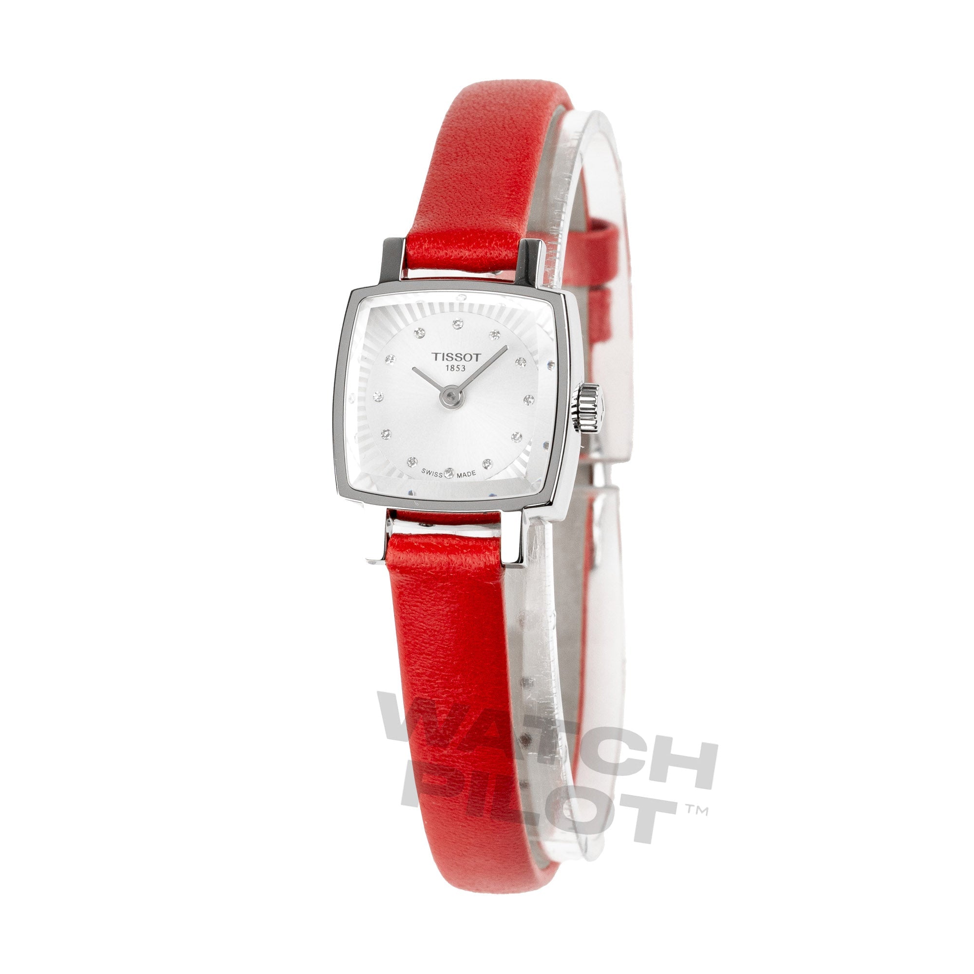 Tissot Lovely Summer Ladies Silver Red Watch
