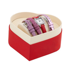 Tissot Lovely Summer Ladies Silver Red Watch