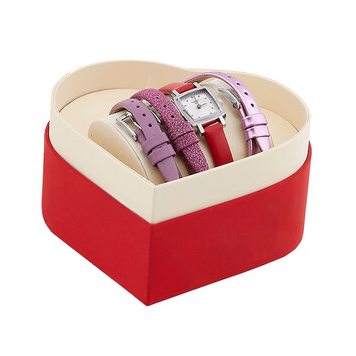Tissot Lovely Summer Ladies Silver Red Watch