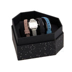 Tissot Ladies' Diamond Watch 20mm Lovely Square Festive Kit Silver