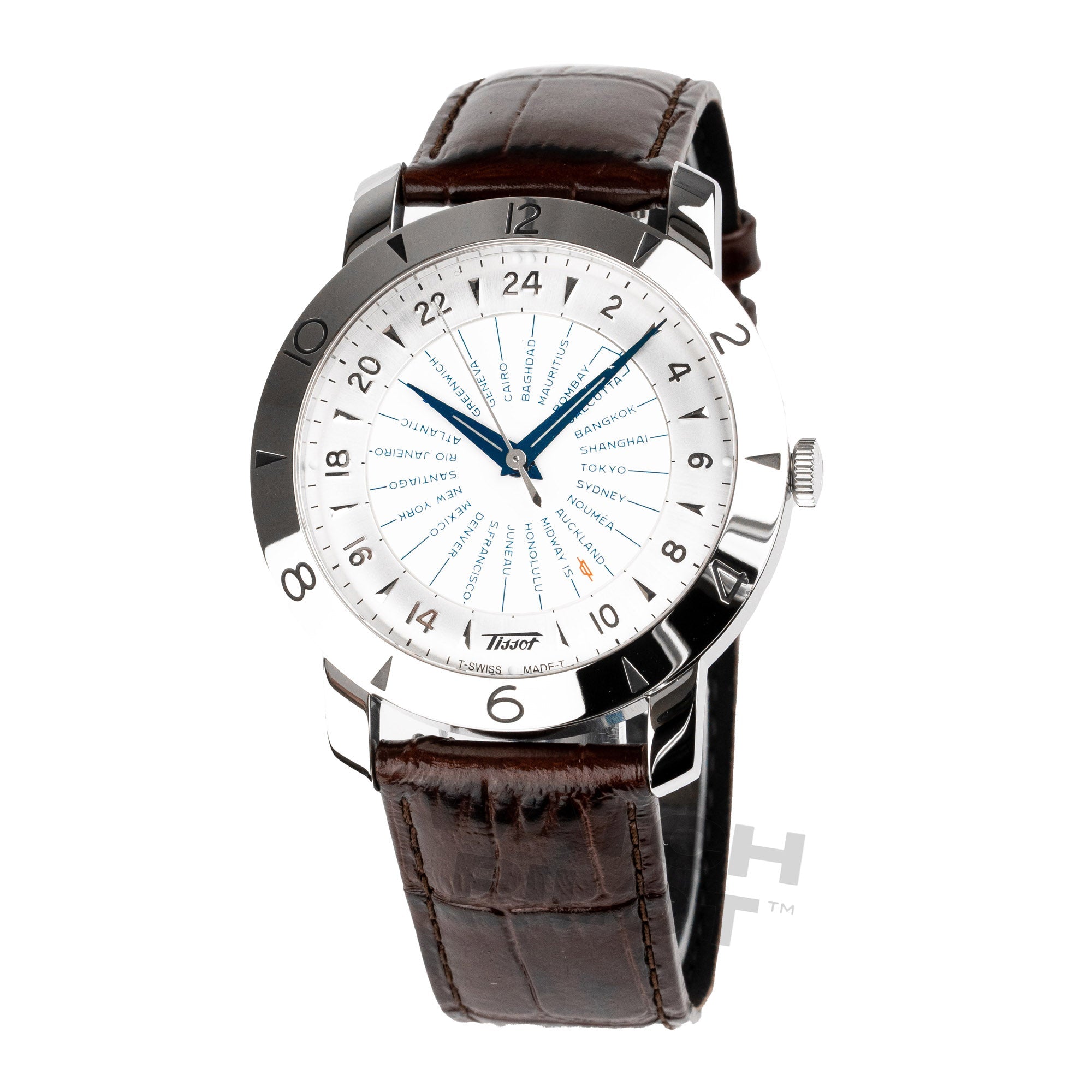 Tissot Heritage Navigator Automatic 160th Anniversary COSC Men's Brown Watch