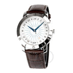 Tissot Men's Automatic GMT COSC Watch 43mm Heritage Navigator Brown Silver