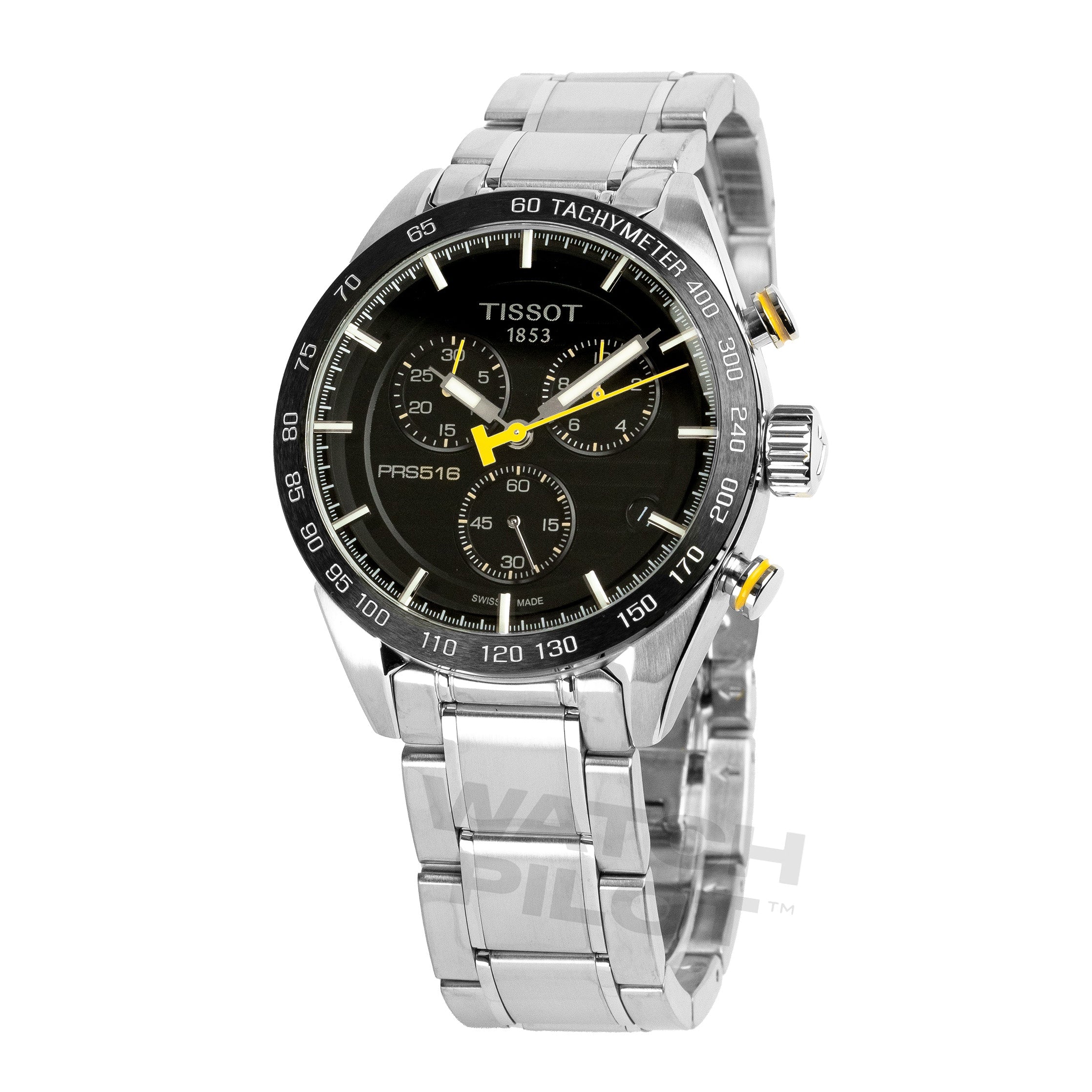 Tissot Prs 516 Chronograph Men's Black Watch