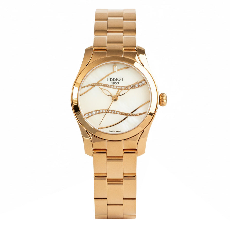 Tissot T-Wave Ladies' Rose Gold Watch