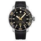 Tissot Men's Automatic Diver Watch 46mm Seastar 2000 Professional Powermatic 80 Black