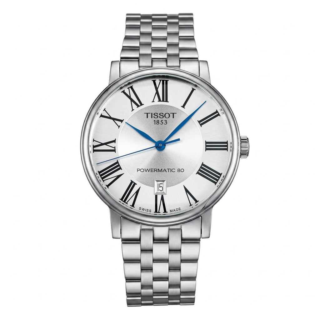 Tissot Carson Premium Automatic Powermatic 80 Men's Silver Watch