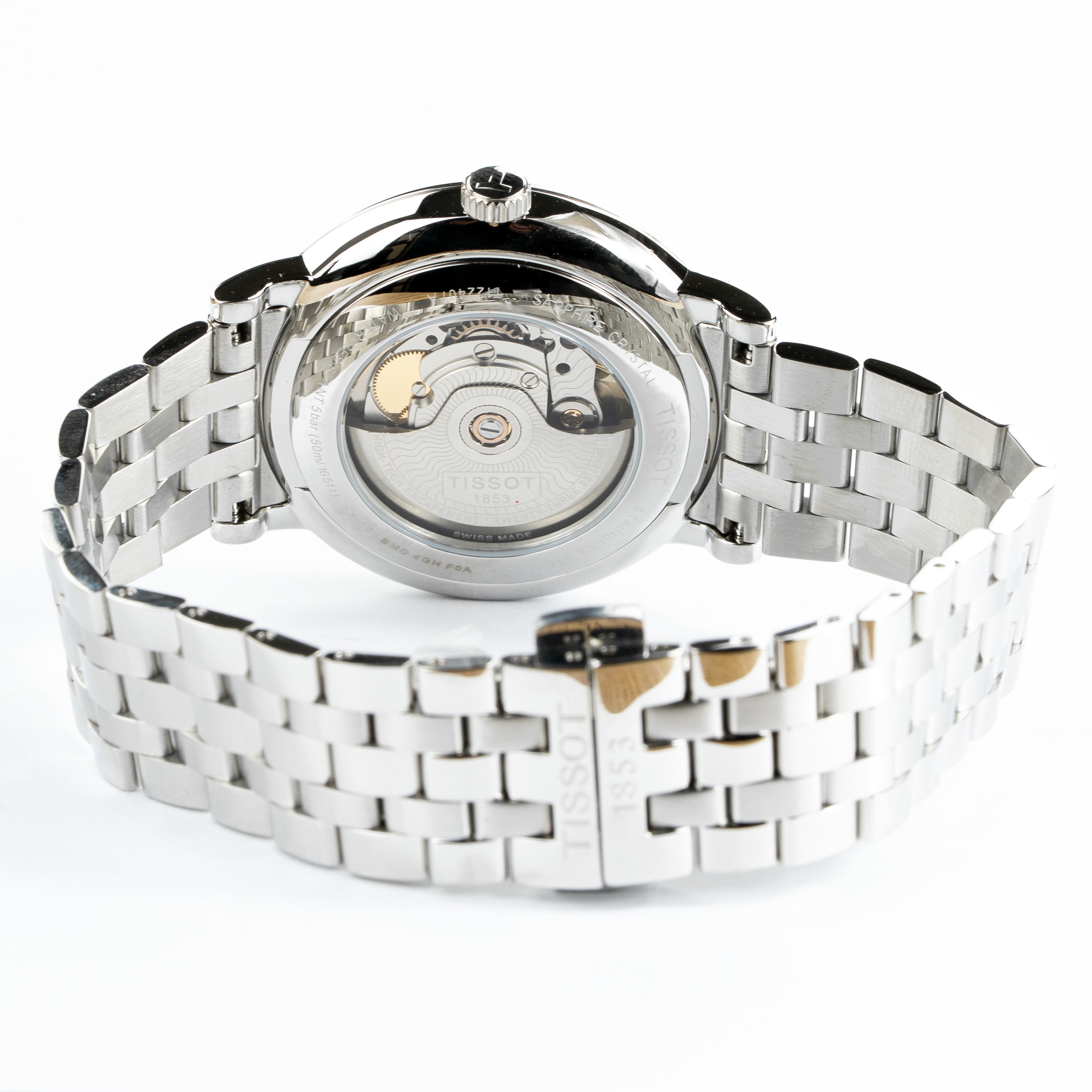 Tissot Carson Premium Automatic Powermatic 80 Men's Silver Watch