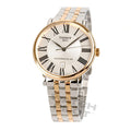 Tissot Carson Automatic Powermatic 80 Premium Men's Rose Gold Two-Tone Watch
