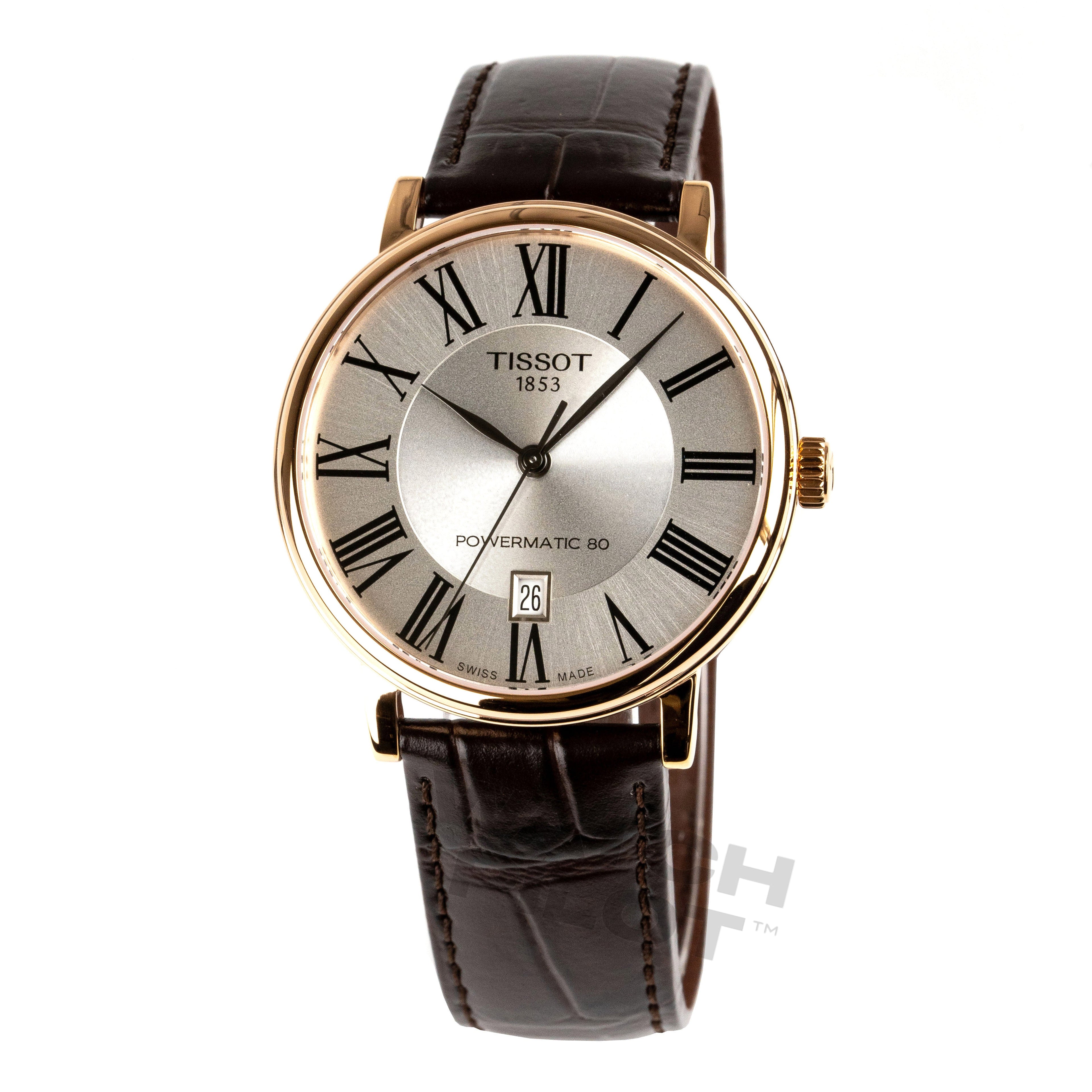 Tissot Carson Premium Automatic Powermatic 80 Men's Brown Watch
