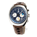 Tissot Men's Watch T-Heritage 1973 Chronograph 43mm Blue Brown