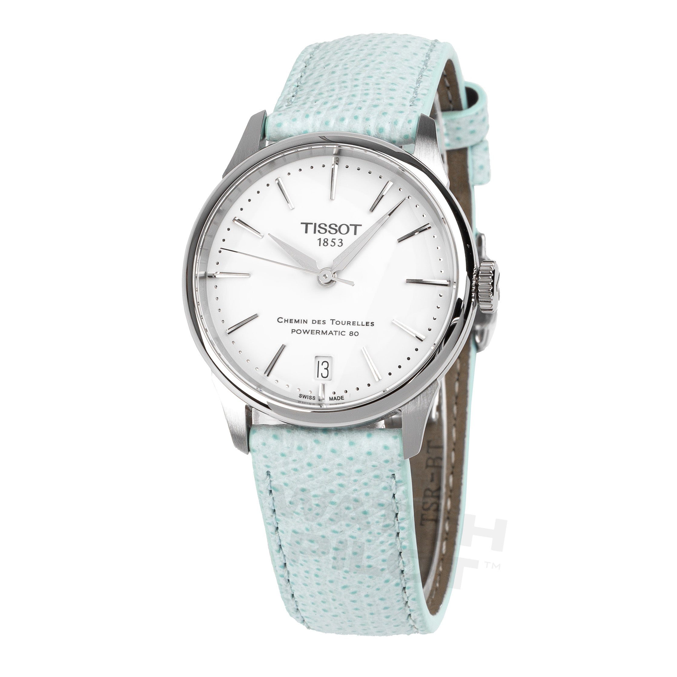 Tissot Chemin des Tourelles Powermatic 80 Ladies' Blue Watch