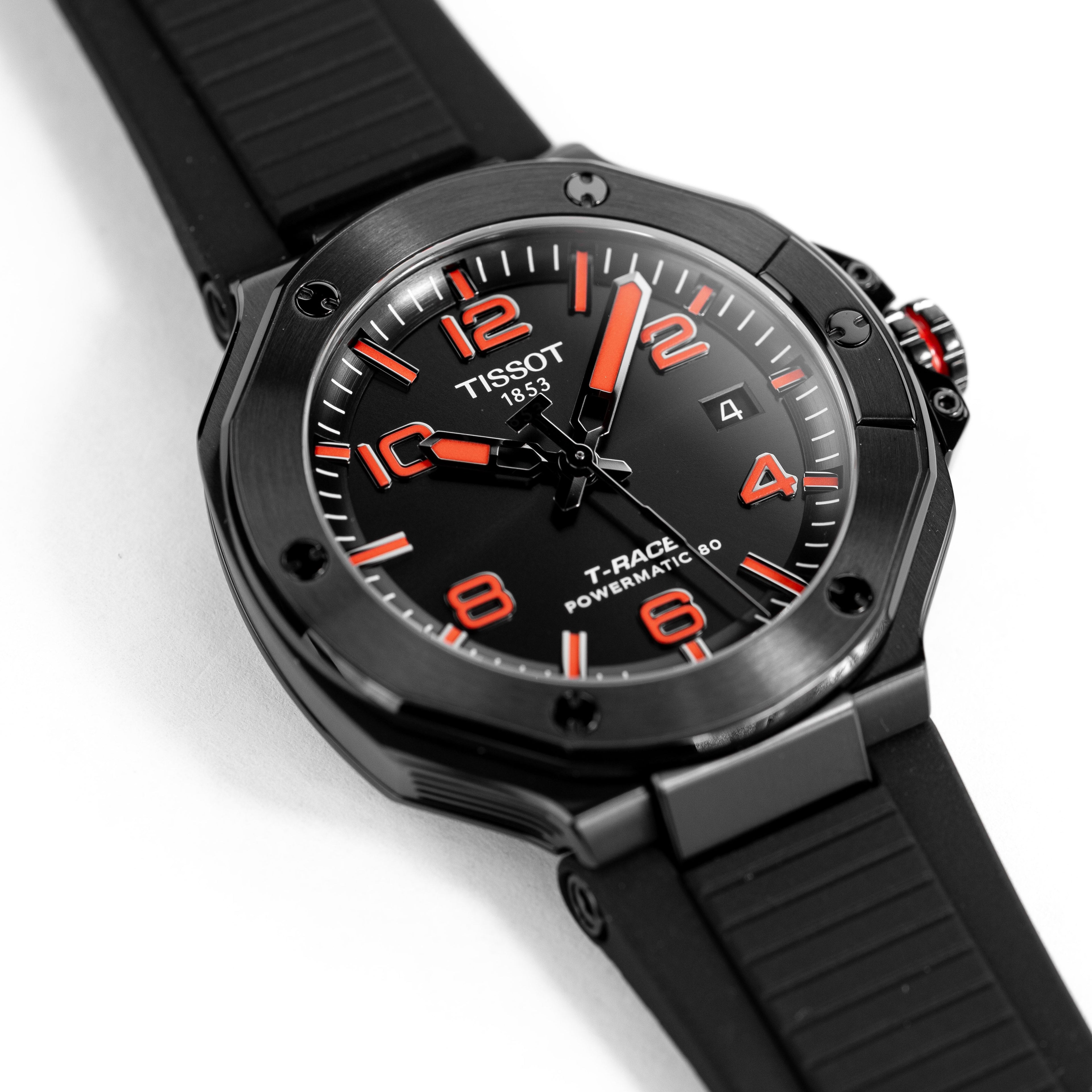 Tissot T-Race Automatic Powermatic 80 Men's Black Watch