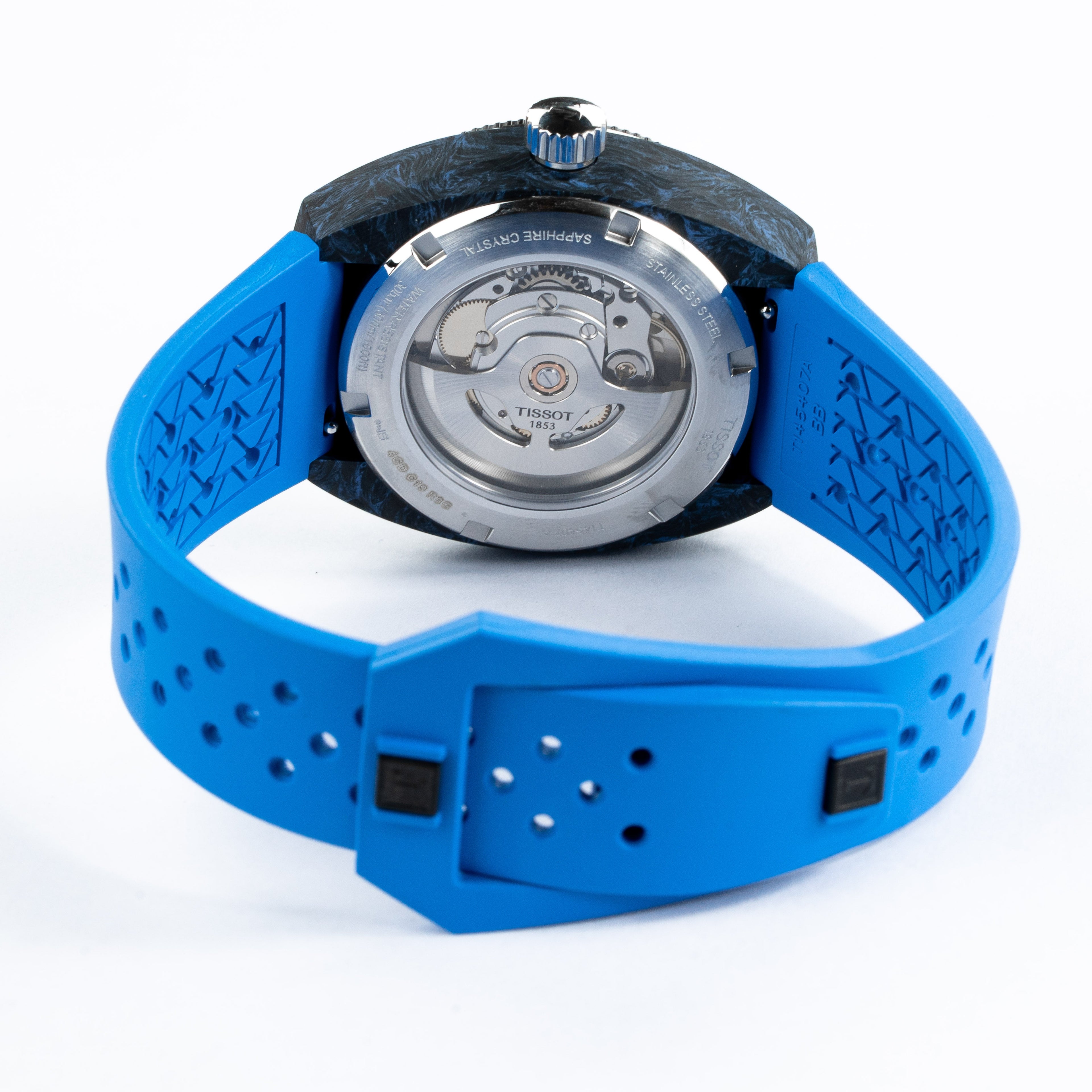 Tissot Men's Automatic Watch 41mm Sideral Powermatic 80 Blue