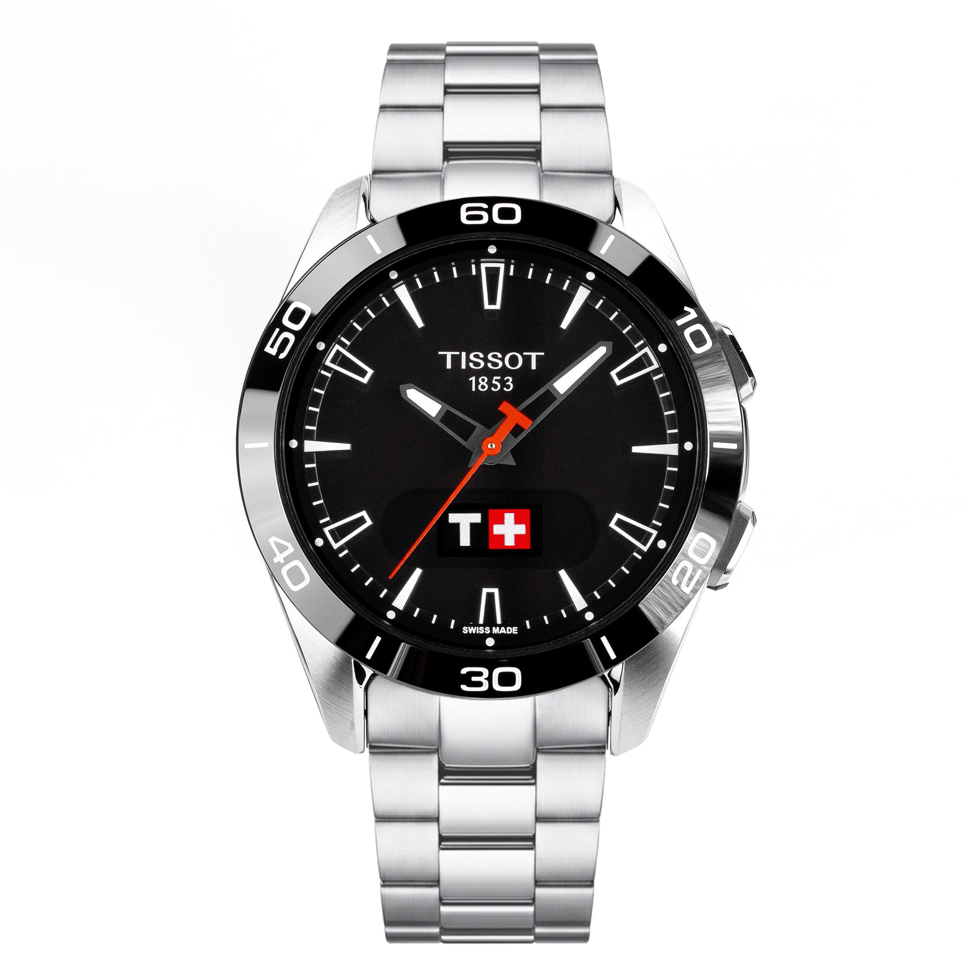 Tissot T-Touch Connect Sport Men's Silver Black Watch