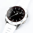 Tissot Unisex Solar Smartwatch 44mm T-Touch Connect Sport White