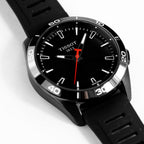 Tissot Men's Solar Smartwatch 44mm T-Touch Connect Sport Black Rubber