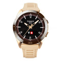 Tissot Unisex Solar Smartwatch 44mm T-Touch Connect Sport Rose Gold