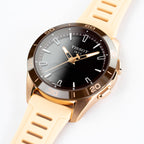 Tissot Unisex Solar Smartwatch 44mm T-Touch Connect Sport Rose Gold