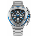 Tonino Lamborghini Spyder X SS Chronograph Date steel Blue