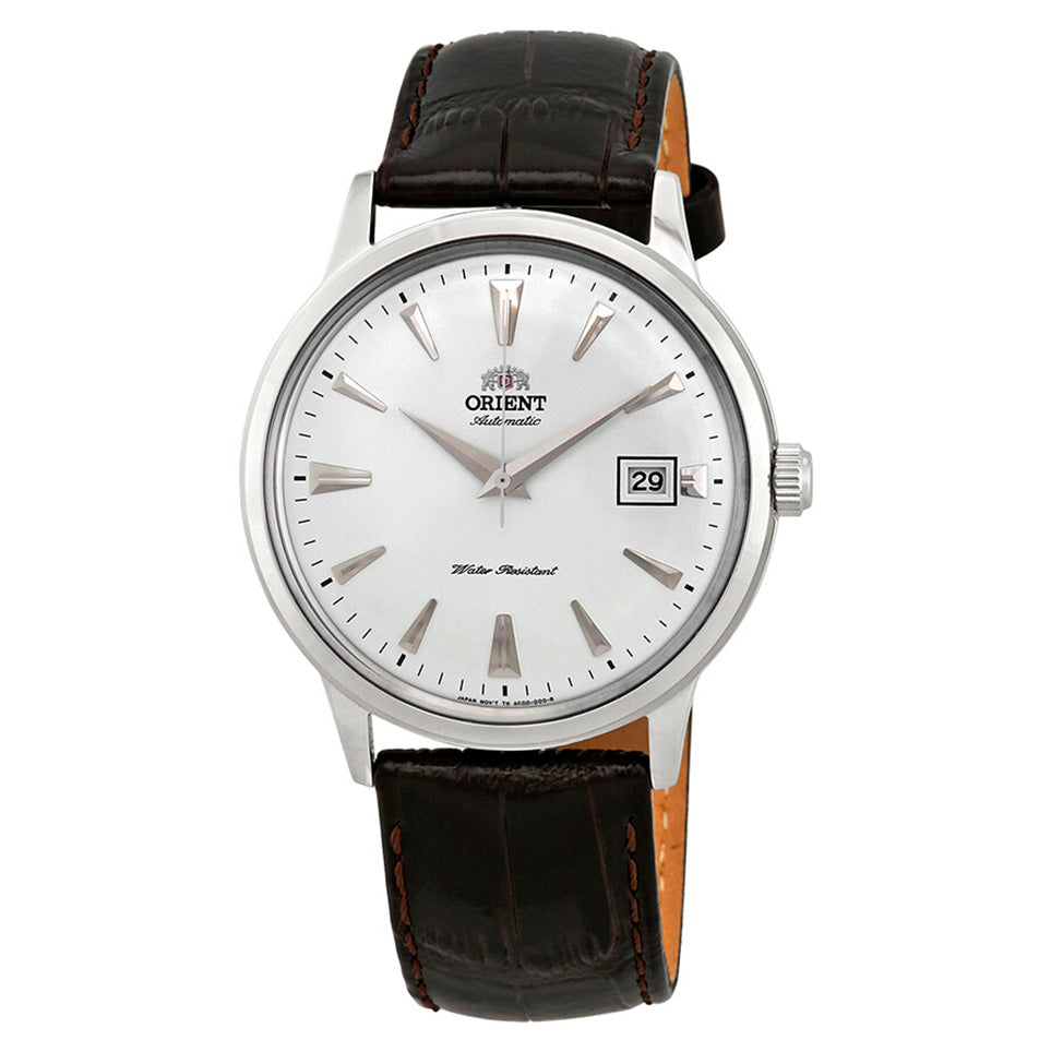 Orient 2nd Generation Bambino Men's White Brown Watch