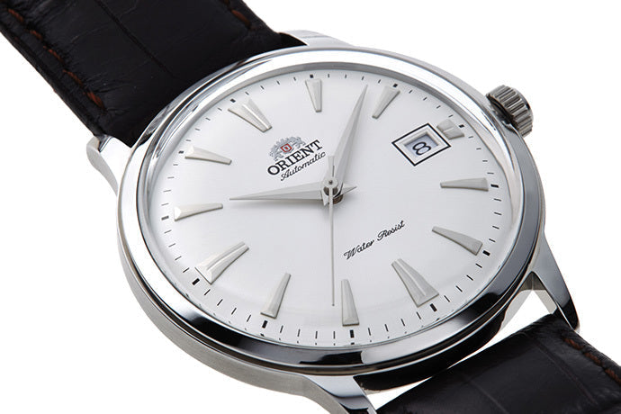 Orient 2nd Generation Bambino Men's White Brown Watch