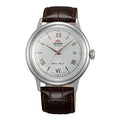Orient 2nd Generation Bambino Men's Silver Brown Watch