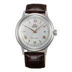 Orient 2nd Generation Bambino Men's Silver Brown Watch