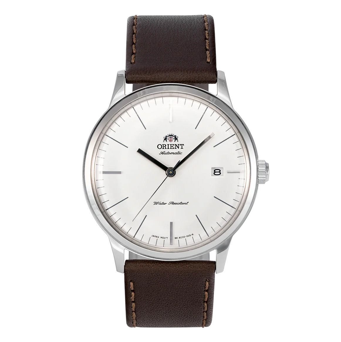Orient Bambino Version 3 Men's White Brown Watch