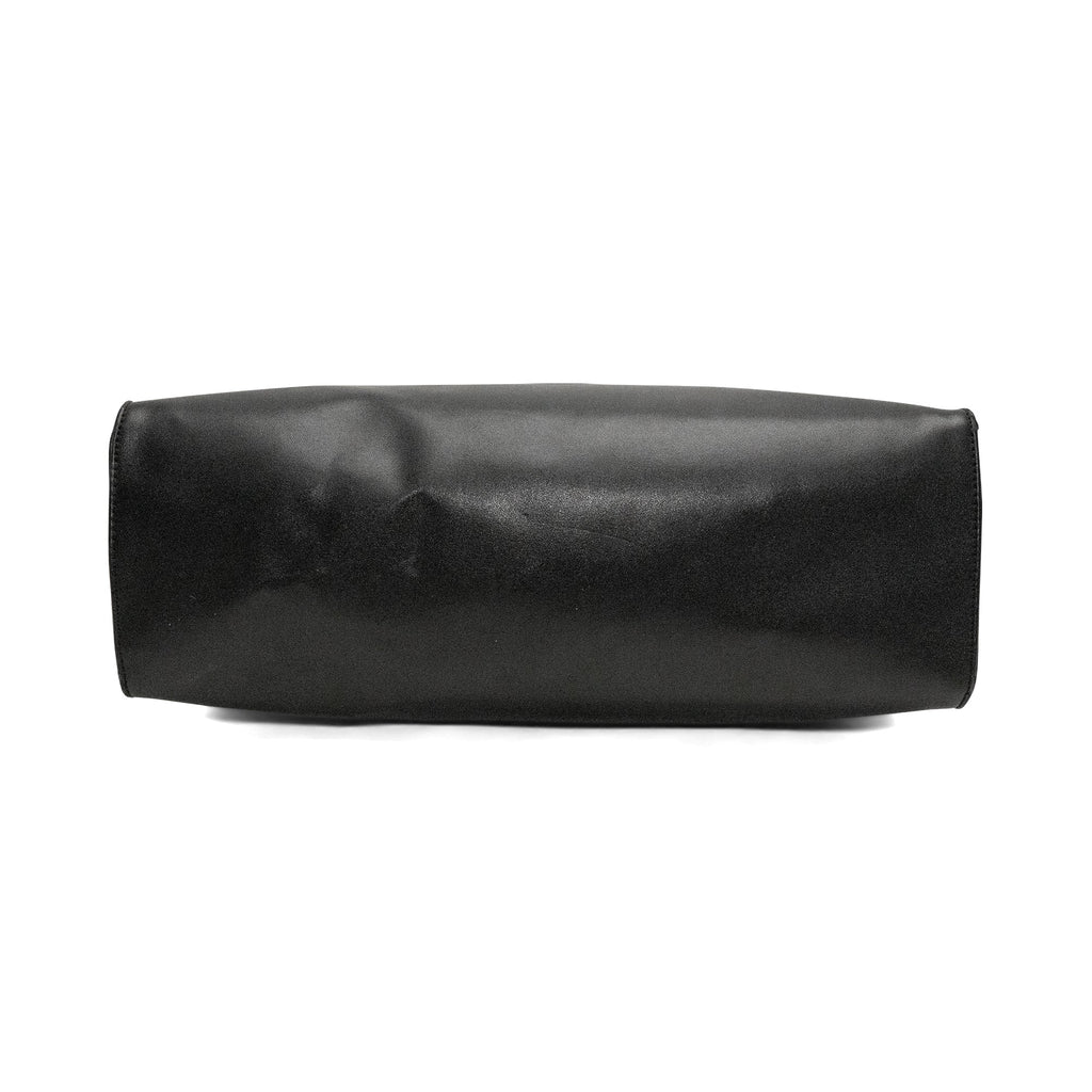 Telfar Black 'Medium Shopping Tote' Bag