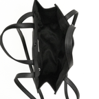 Telfar Black 'Medium Shopping Tote' Bag