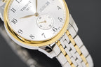 Tissot Le Locle Small Seconds Men's Silver Gold Watch