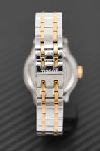 Tissot Women's Automatic Watch 32mm Chemin des Tourelles Powermatic 80 White Rose Gold