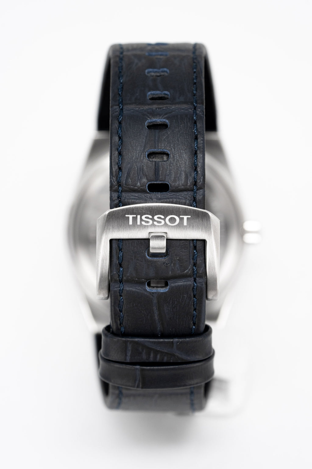 Tissot Men's Watch PRX Blue Leather
