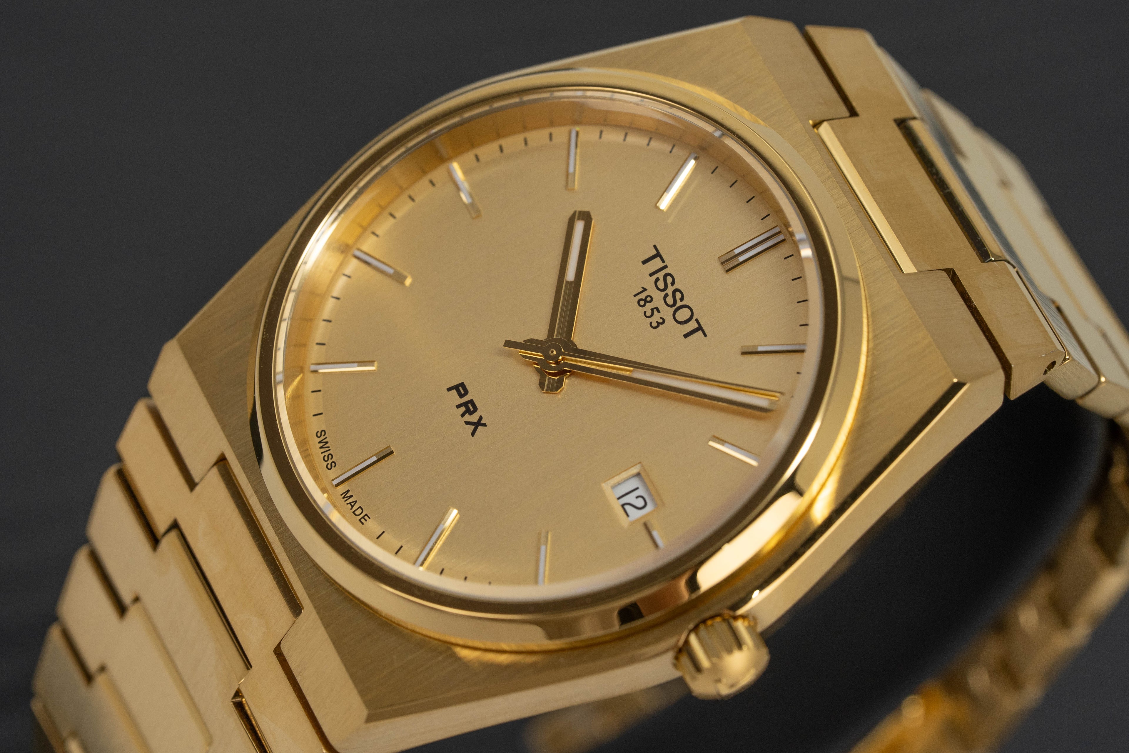 Tissot Prx Men's Gold Watch