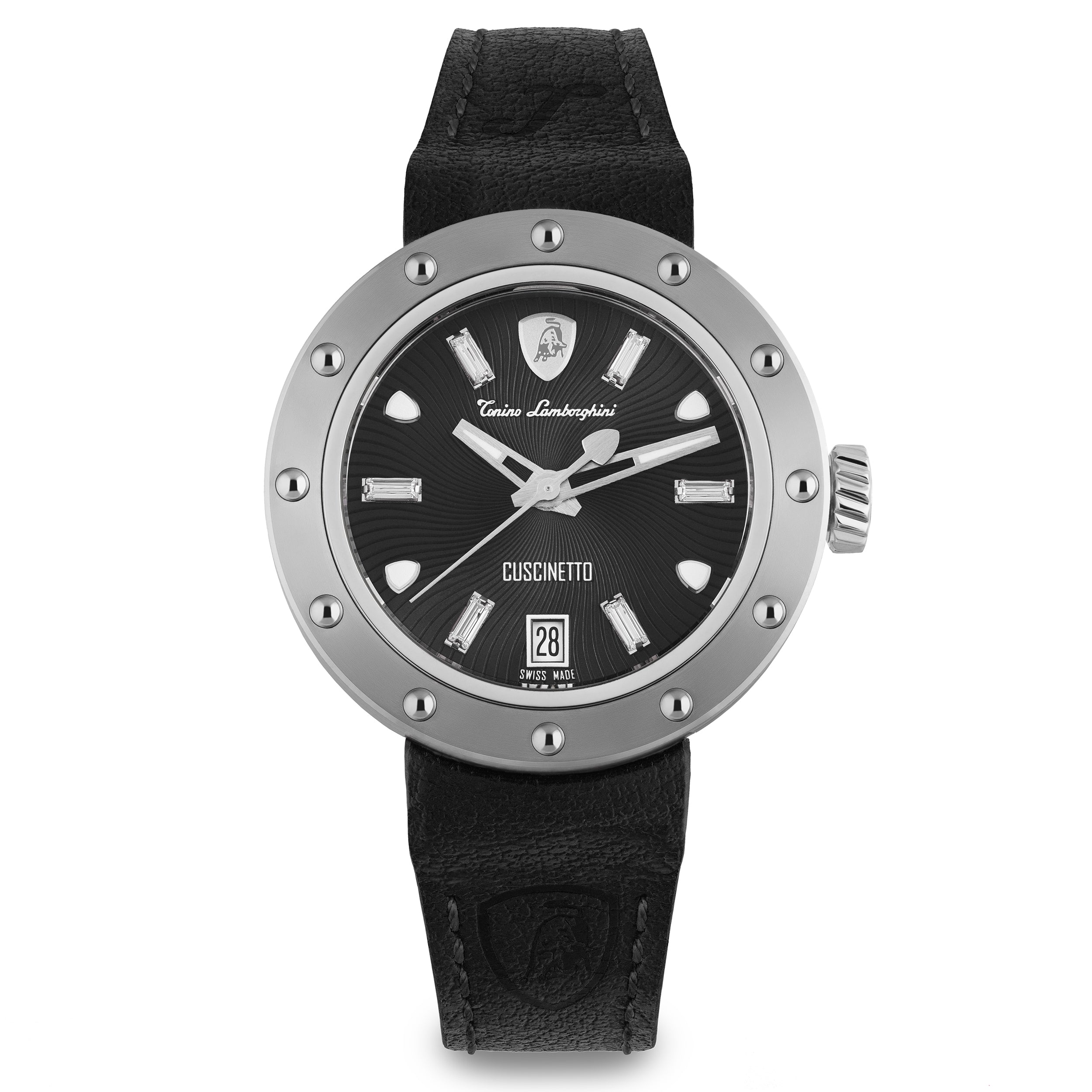 Tonino Lamborghini Cuscinetto Ladies Black Watch