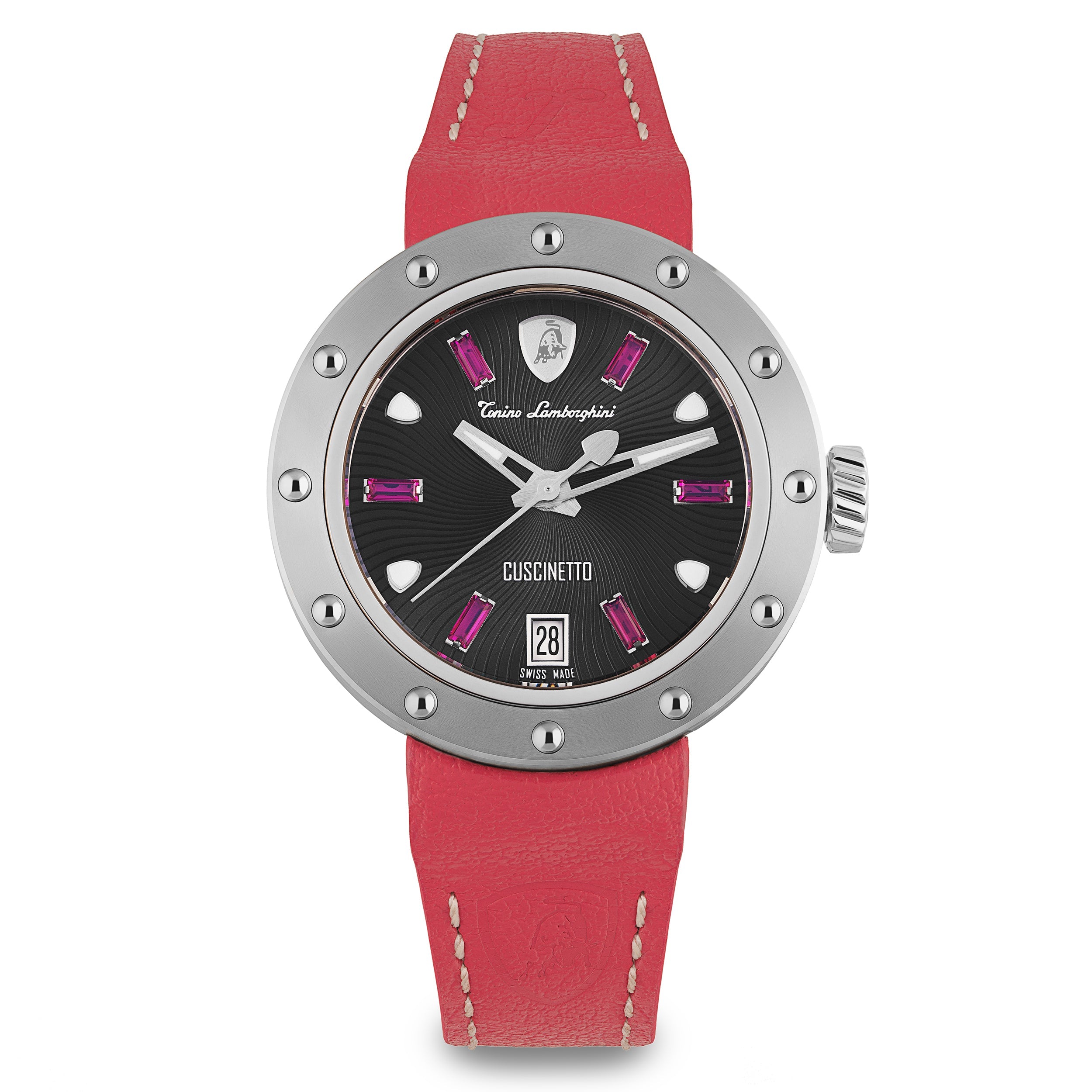 Tonino Lamborghini Cuscinetto Ladies Red Watch