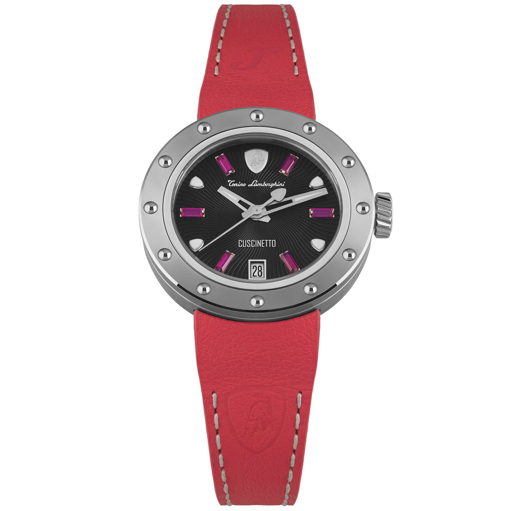 Tonino Lamborghini Cuscinetto Ladies Red Watch