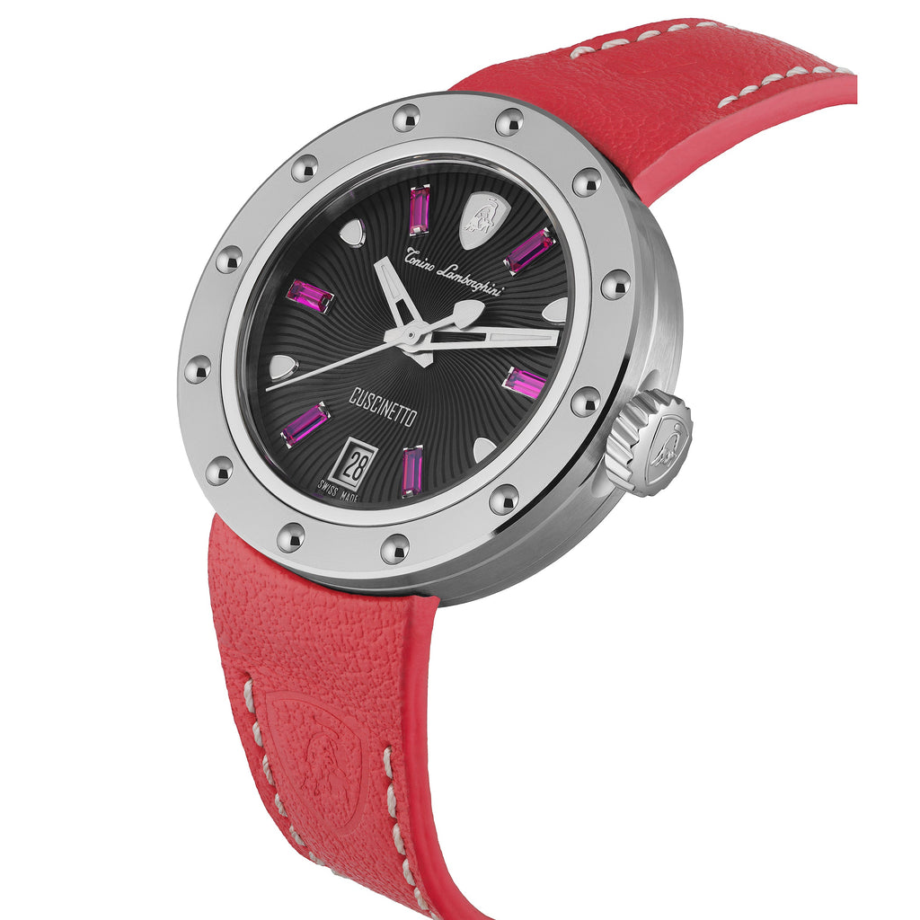 Tonino Lamborghini Cuscinetto Ladies Red Watch