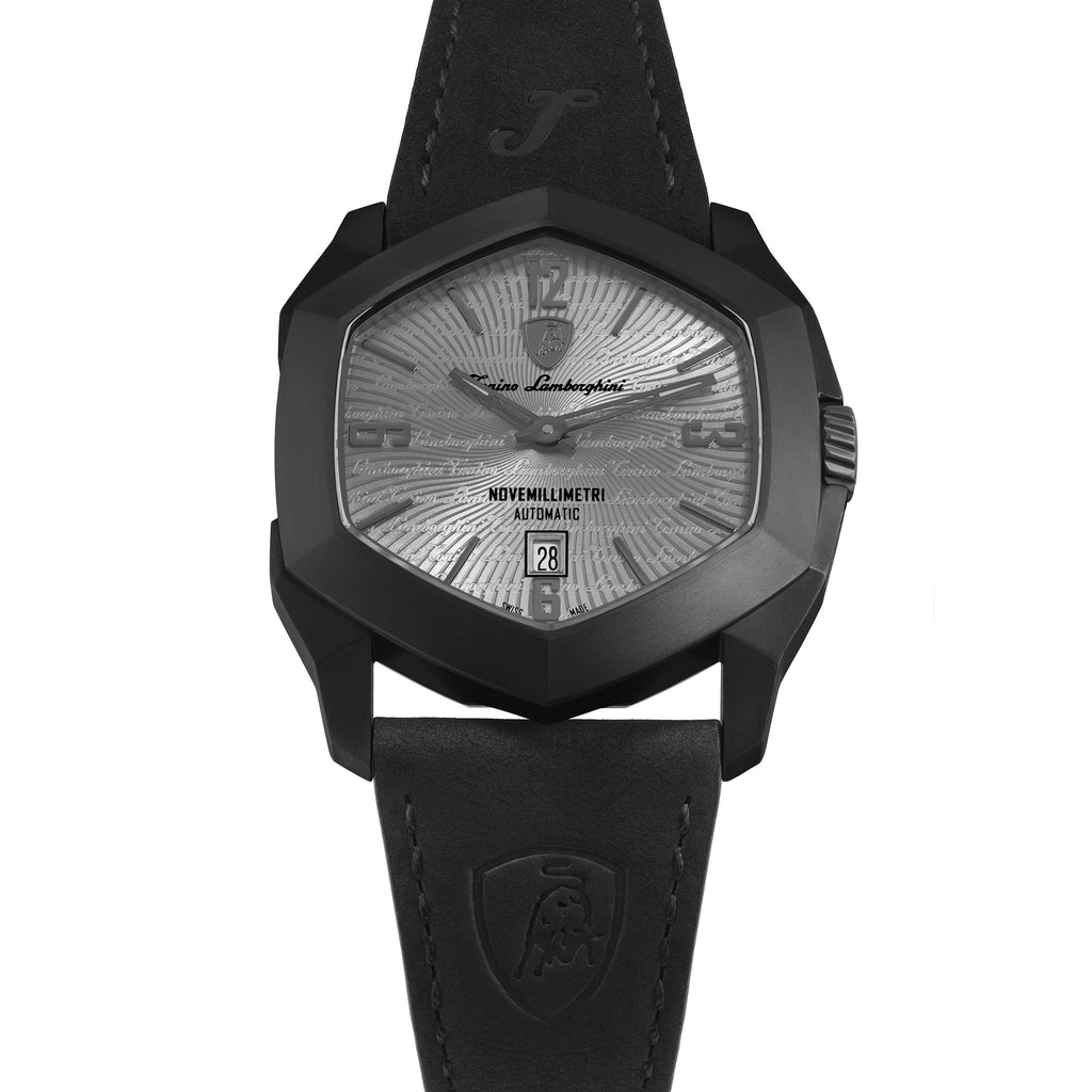 Tonino Lamborghini Novemillimetri Men's Black Automatic Watch