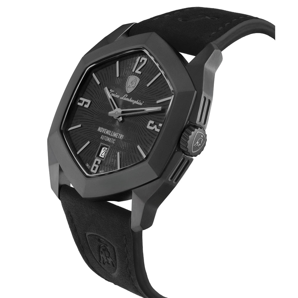 Tonino Lamborghini Novemillimetri Men's Black Automatic Watch