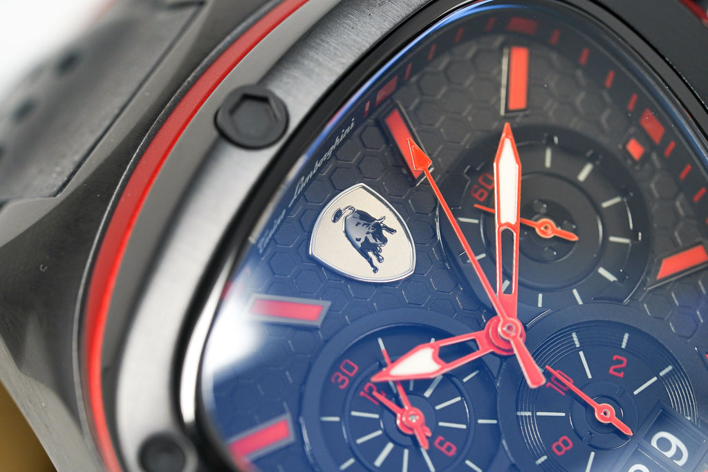 Tonino Lamborghini Spyder X Chronograph Red Black PVD