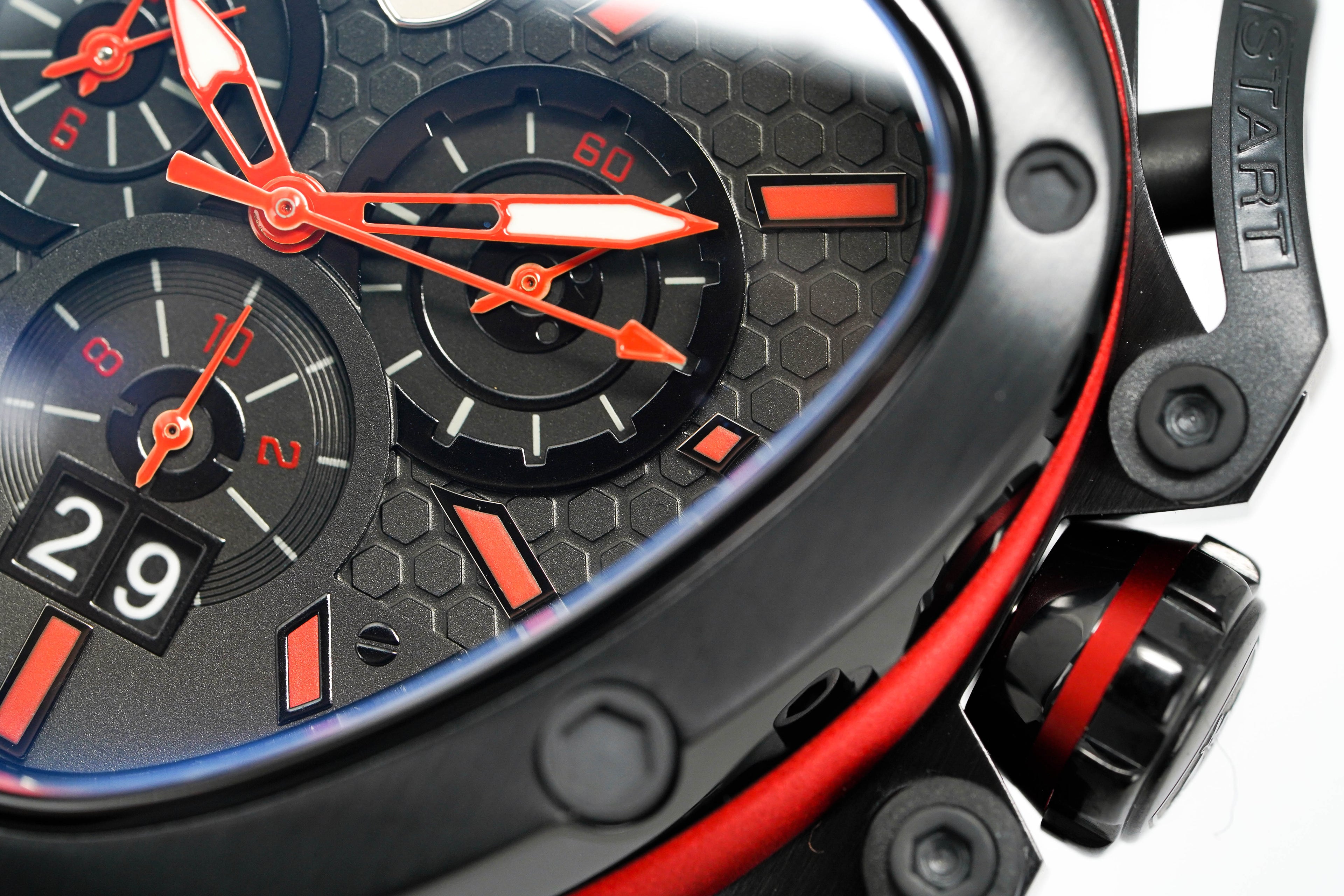 Tonino Lamborghini Spyder X Chronograph Red Black PVD