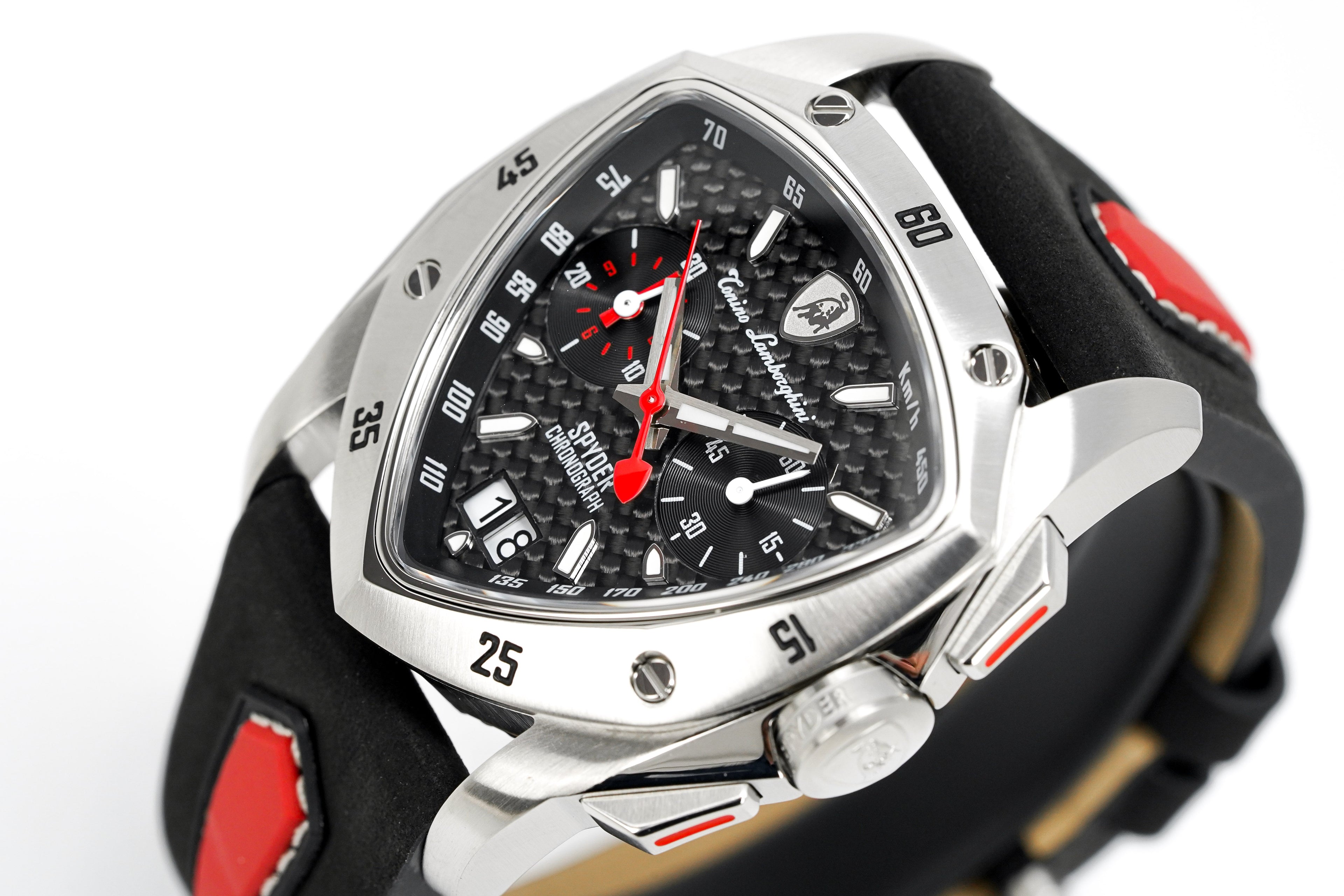 Tonino Lamborghini Men's Chronograph Watch New Spyder Red
