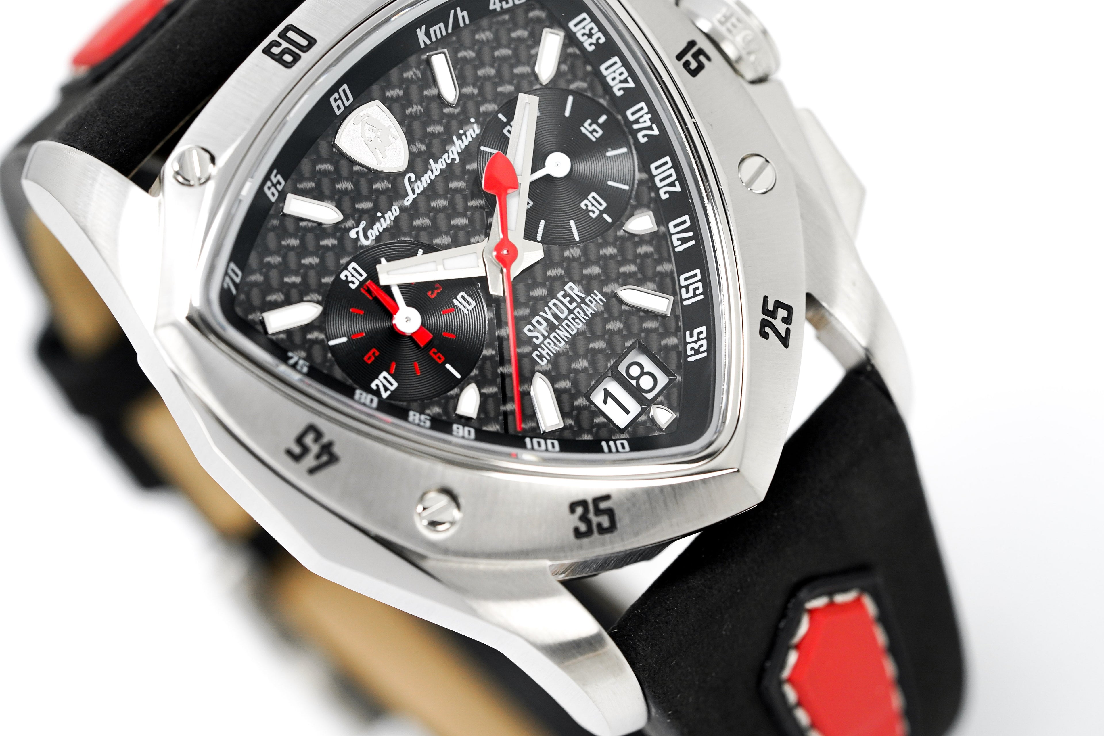 Tonino Lamborghini Men's Chronograph Watch New Spyder Red