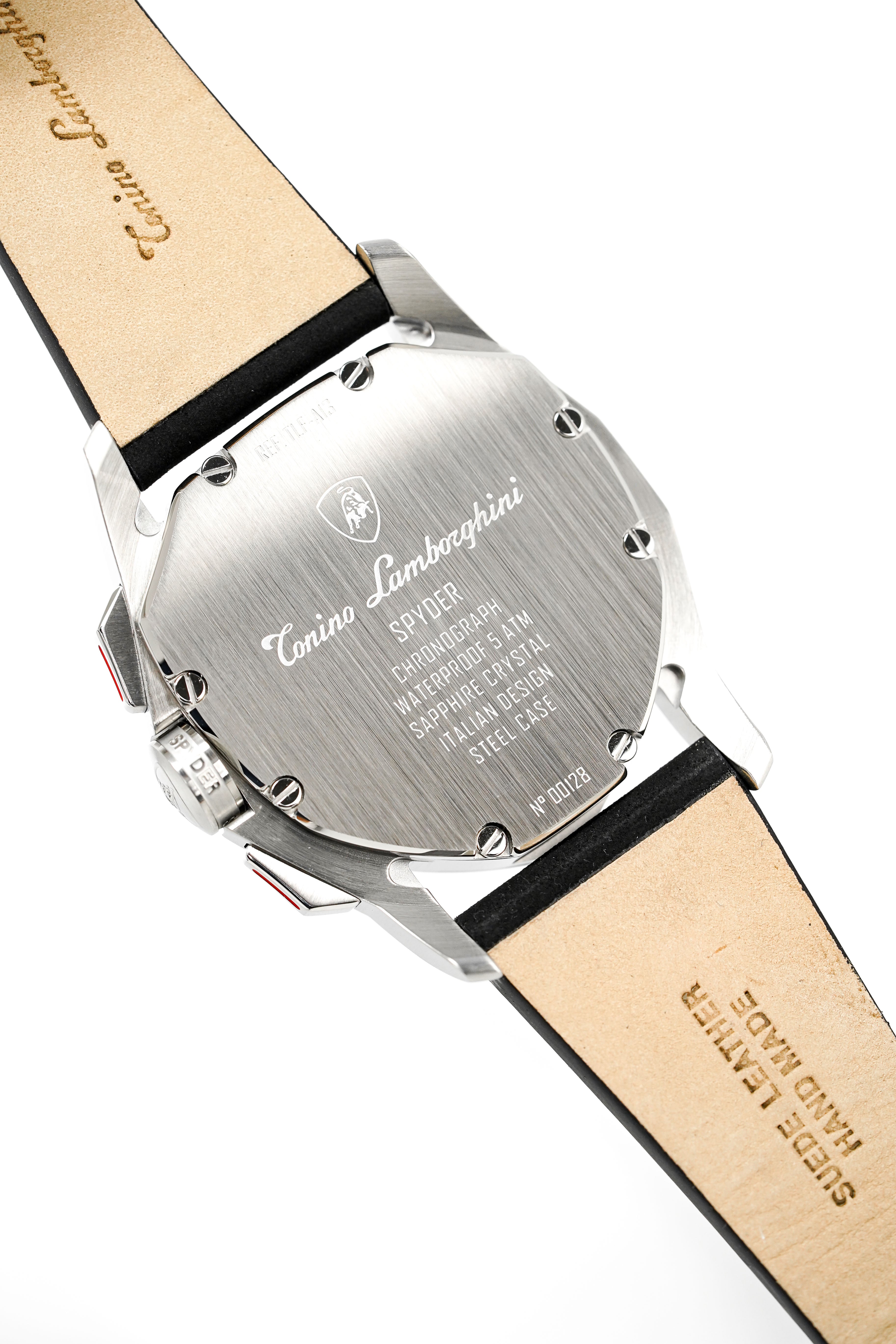 Tonino Lamborghini Men's Chronograph Watch New Spyder Red