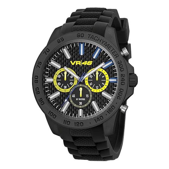 TW Steel VR/46 45mm Black Men's Chronograph Watch
